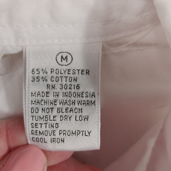 Cristina women's long sleeved button down blouse size medium - Picture 3 of 11